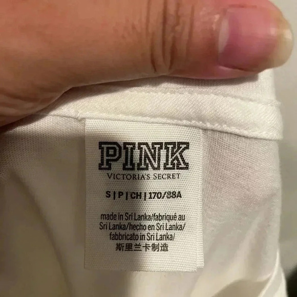 Pink Victoria’s Secret floral top‎ size Small - Picture 4 of 6